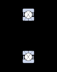 підшипник QJ 1268 MA/344524 SKF