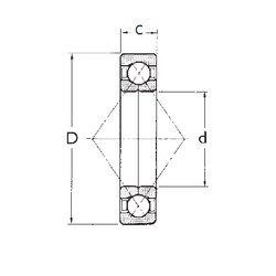 підшипник QJ221 FBJ