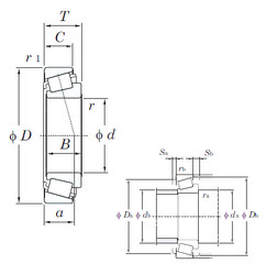 Bantalan 32322 KOYO