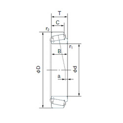 Rodamiento 32322 NACHI