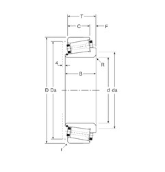 Bantalan 323406XS/323549X Gamet