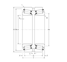 Bantalan 323406XS/323549XGS Gamet