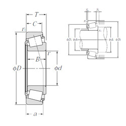 Rodamiento 32916XU NTN