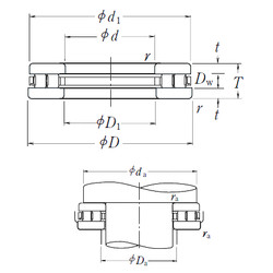 підшипник 170TMP93 NSK