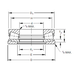 підшипник N-2827-G Timken