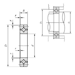 підшипник CRB 10020 UU IKO