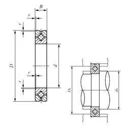 підшипник CRBH 258 A IKO