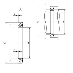 підшипник CRBS 608 A UU IKO