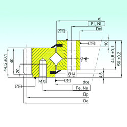 підшипник ER1.14.1094.201-3STPN ISB