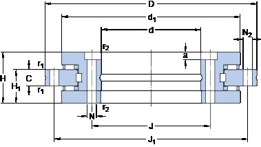 підшипник NRT 650 A SKF