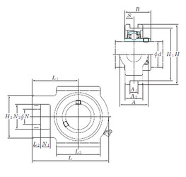 Bantalan UCT205-15 KOYO