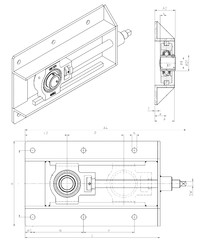 Bantalan UCT201+WB SNR