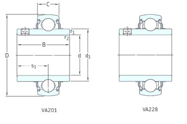 підшипник YAR216-2FW/VA228 SKF