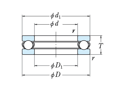 Bearing 51322X