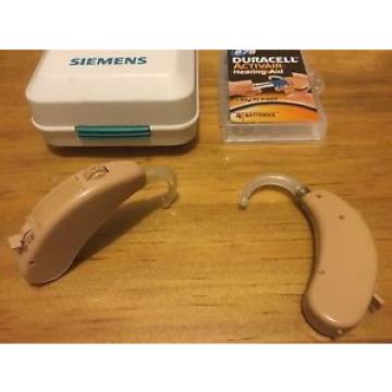 Original SKF Rolling Bearings Siemens Pair Of 284-PP Analog Hearing Aids FREE BATTERY PACK SIZE  675