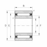 roulements NAO80X110X30 INA