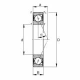 FAG Spindellager - B7206-E-2RSD-T-P4S