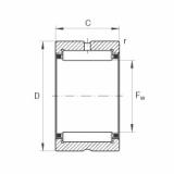 roulements NK30/30-TV INA