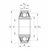 FAG Spannlager - 206-XL-KRR