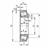 FAG Kegelrollenlager - T4CB030