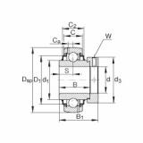 المحامل G1014-KRR-B-AS2/V INA