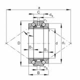 FAG Axial-Schr&auml;gkugellager - 234406-M-SP