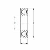 Bantalan 60BIC258 Timken