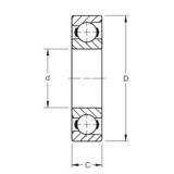 Bantalan 60BIH258 Timken