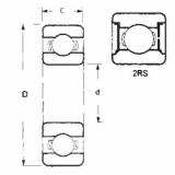 Подшипник 6316-2RS FBJ