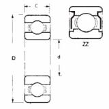 Подшипник 6318ZZ FBJ