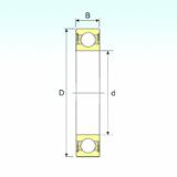 Подшипник 634-2RS ISB