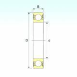 Bantalan 61803-2RZ ISB