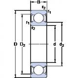 roulements W 6000-2Z SKF