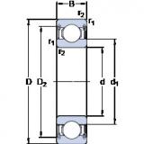 roulements W 61700 X-2ZS SKF