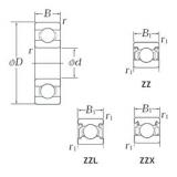 Bantalan EE11/2 ZZ KOYO