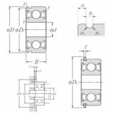 Bantalan F-SC6A06ZZ1NR NTN