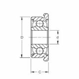 Bantalan F606-2RS ZEN