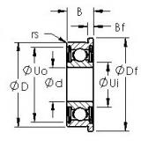 Bantalan F603HZZ AST