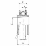 roulements UK209 CX