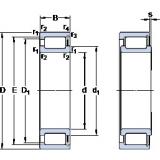 підшипник NCF 1848 V SKF