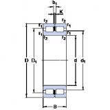 Rolamento NNC 4834 CV SKF