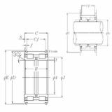 Bantalan SL04-5024NR NTN