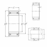 roulements NK10/12T2+IR7×10×12 NTN