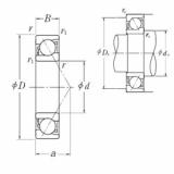 Rodamiento 7852B NSK