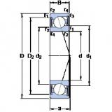 підшипник S71907 CE/HCP4A SKF